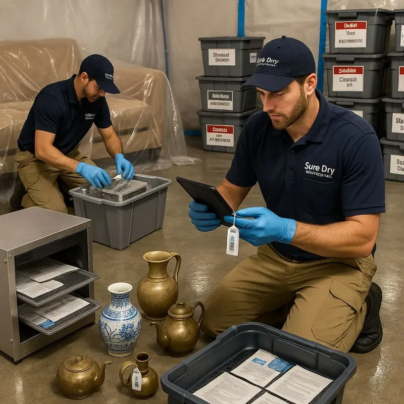 Content Protection and Restoration process in Prien, LA