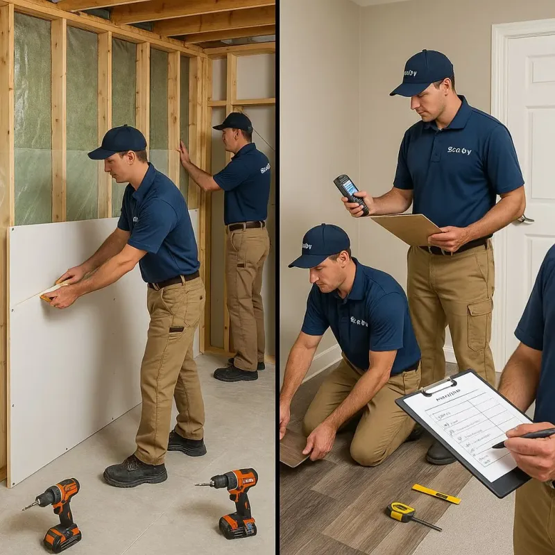 Repairs and Reconstruction process in Prien, LA